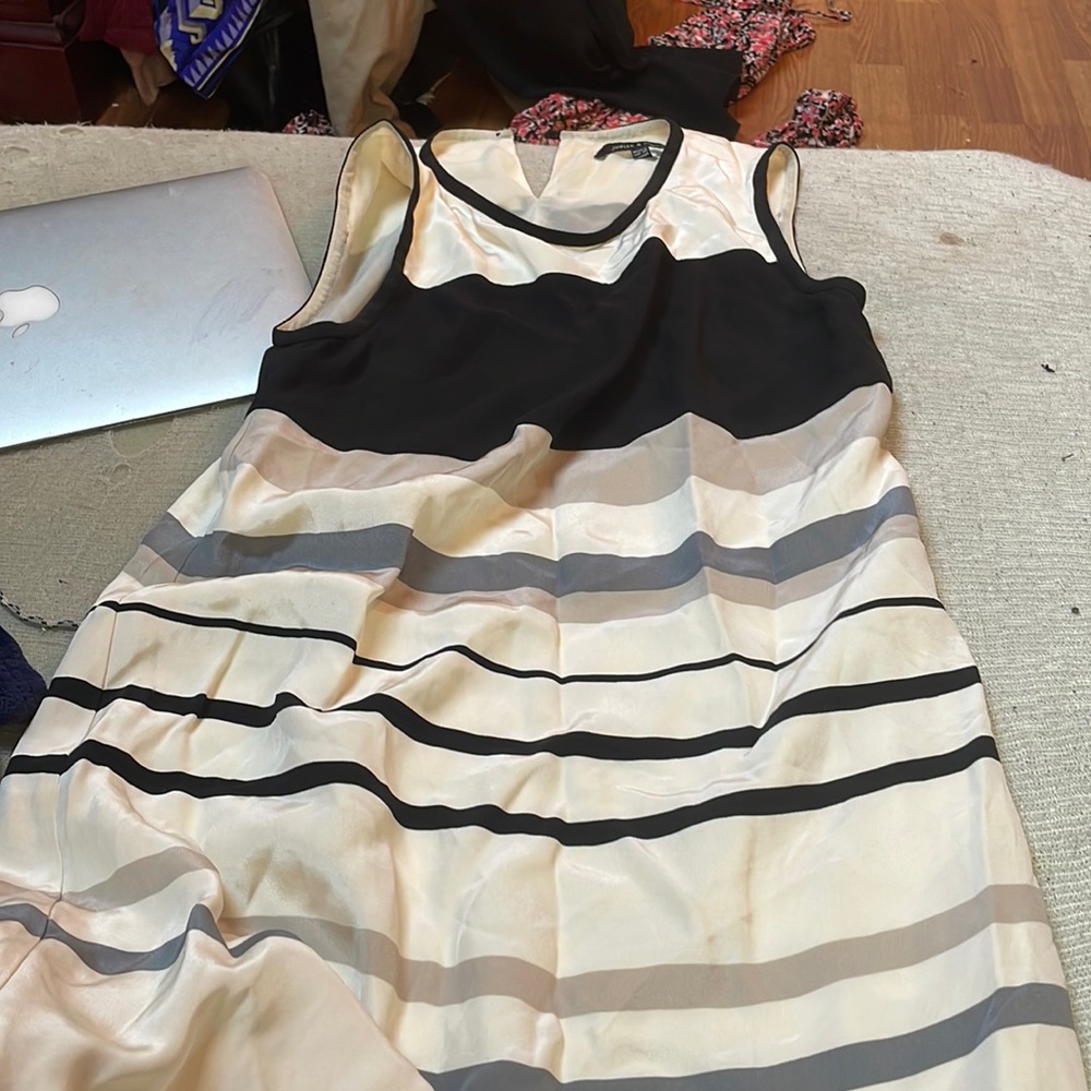 Judith and Charles silk dress